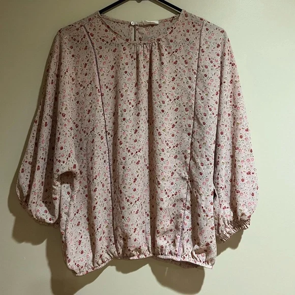 Sienna Sky Pink Floral Blouse - Picture 1 of 4